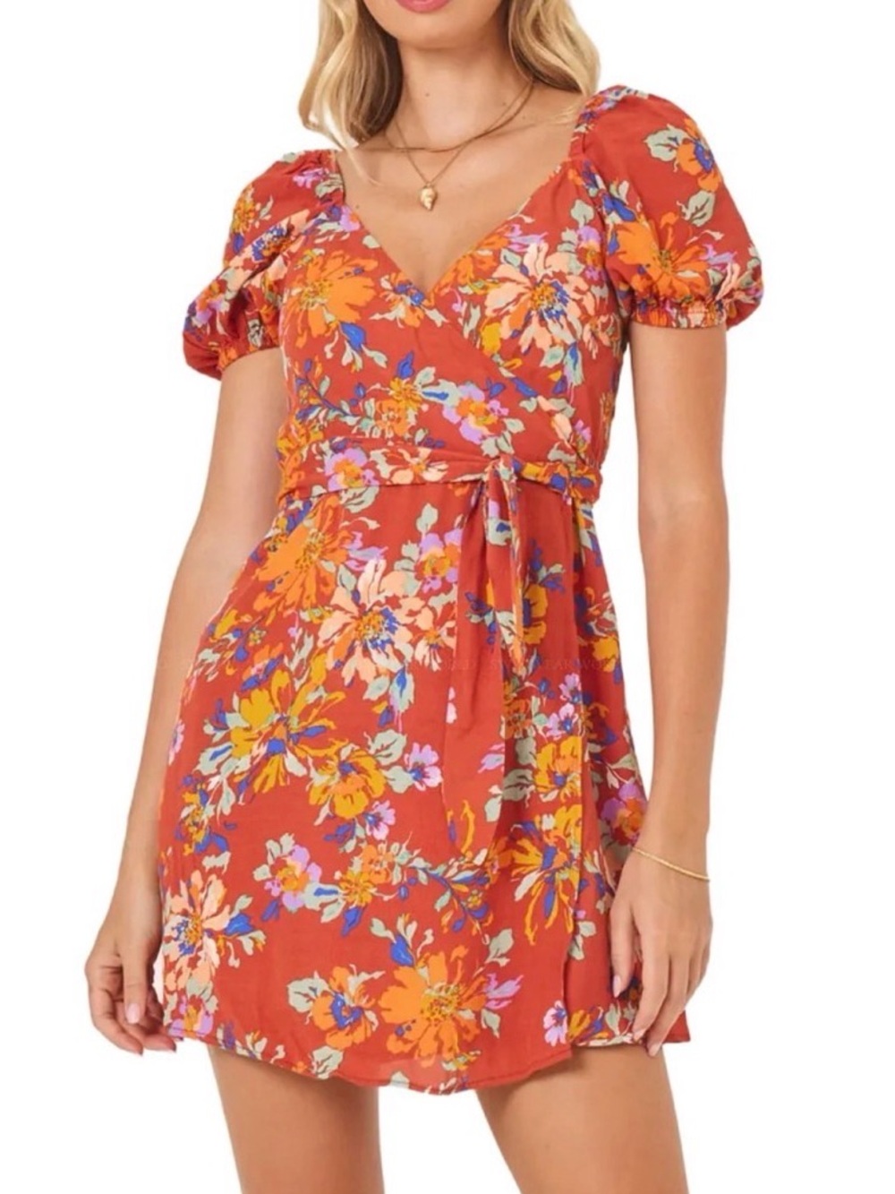 NWT L*Space Cambria Wrap Dress Size Small